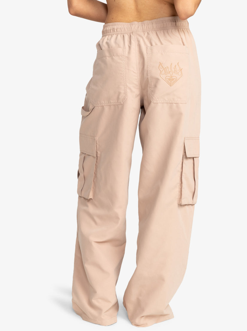 Active Collection Baggy Sweatpants - Warm Taupe