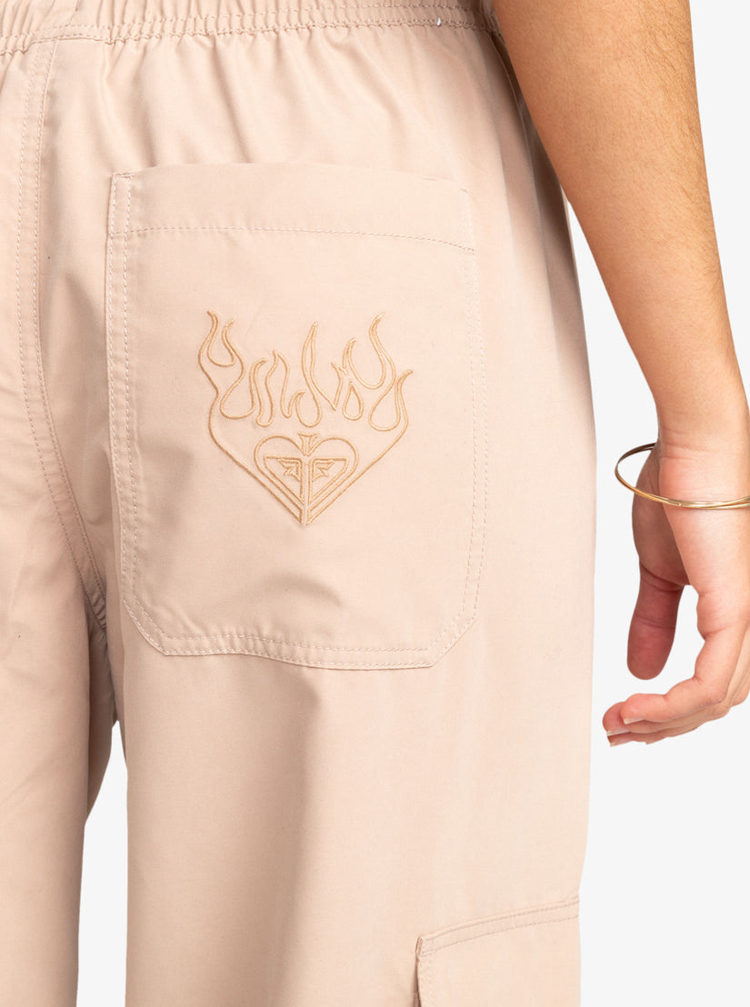 Active Collection Baggy Sweatpants - Warm Taupe