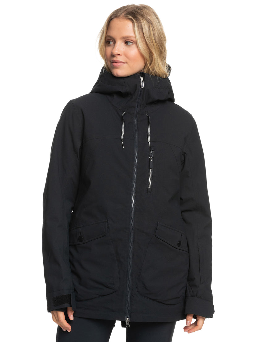 Stated Technical Snow Jacket - True Black