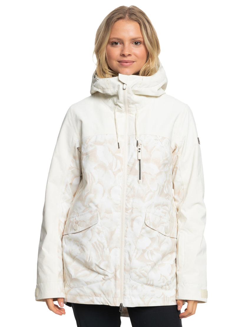 Stated Technical Snow Jacket - Egret Glow