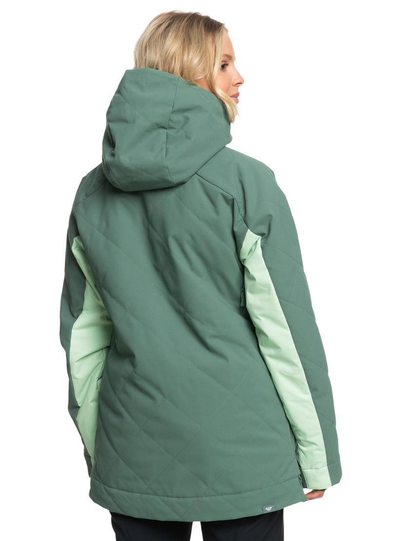 Radiant Lines Overhead Technical Snow Jacket - Dark Forest –