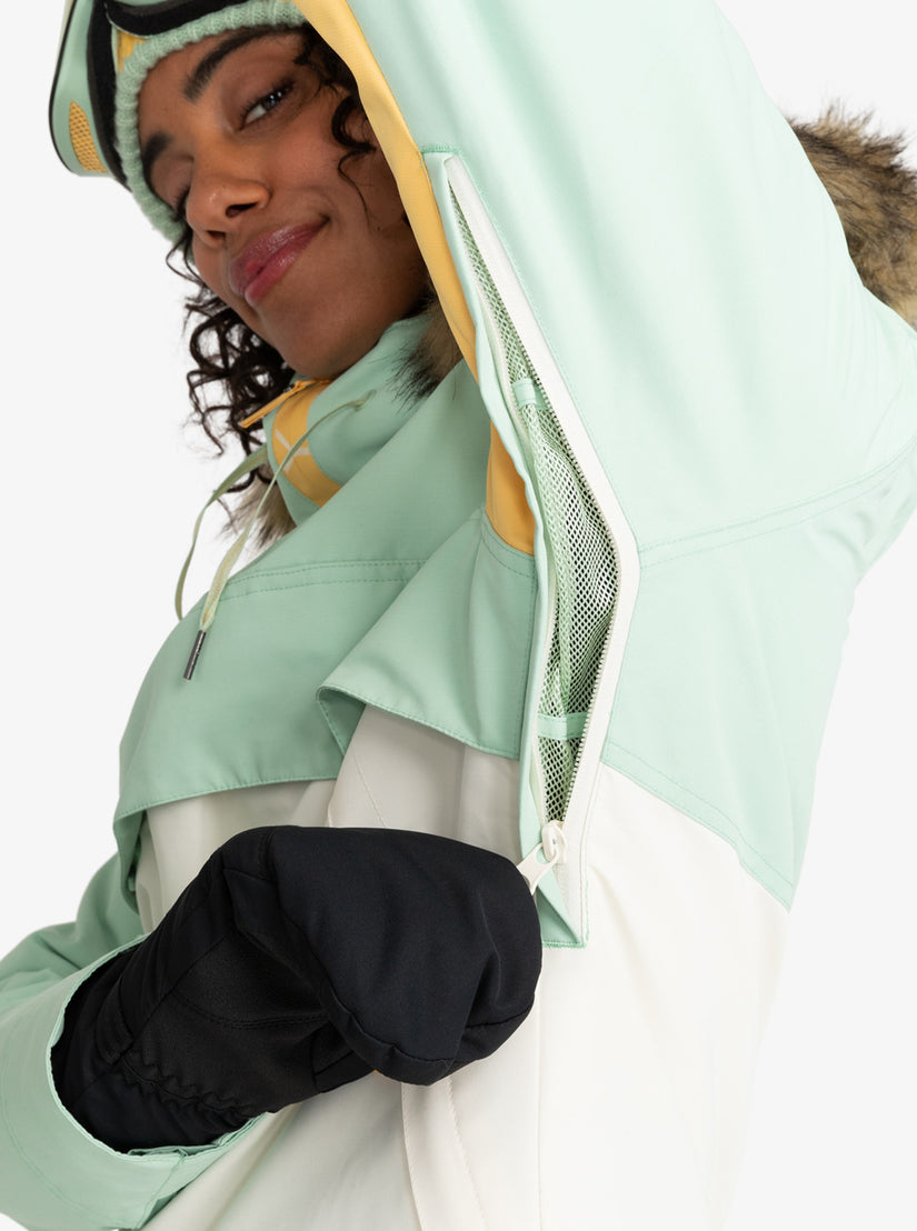 Shelter Technical Snow Jacket - Cameo Green