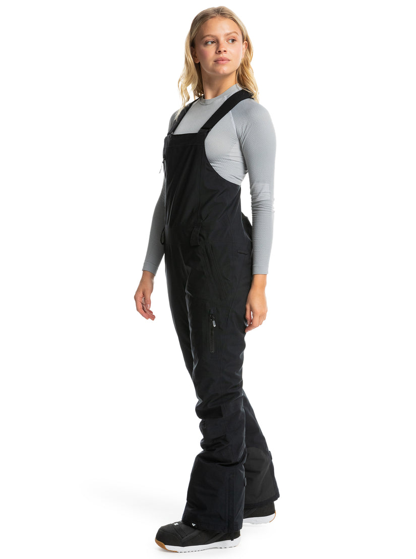 Gore-Tex® Stretch Prism Technical Snow Bib Pants - True Black