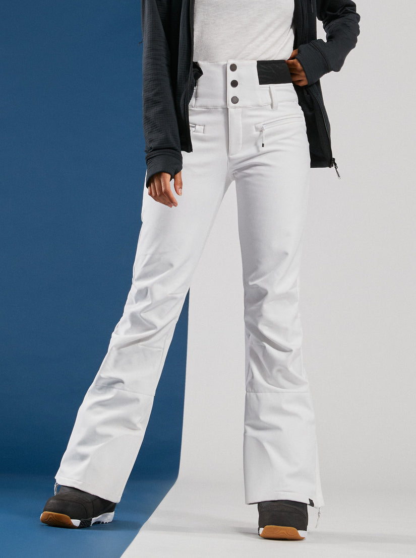 Rising High Skinny Technical Snow Pants - Bright White