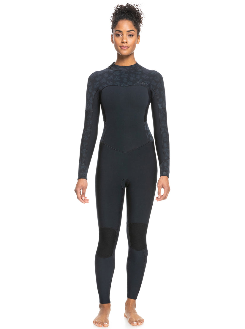 4/3mm Swell Series Back Zip Wetsuit - Black
