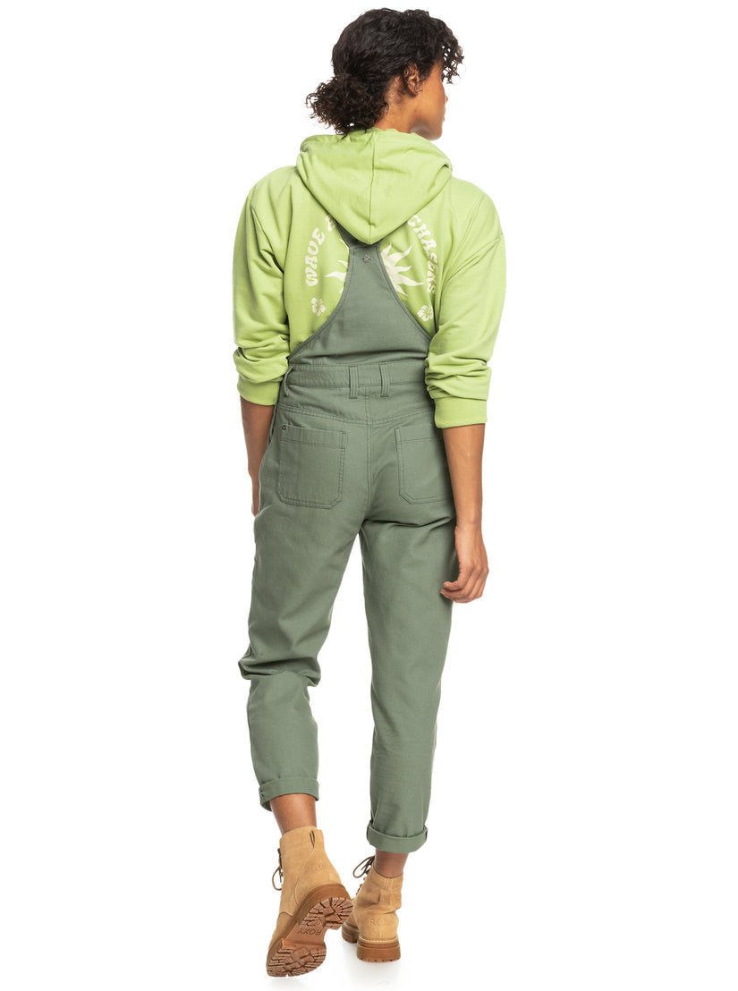 Eternal Change Overalls - Agave Green
