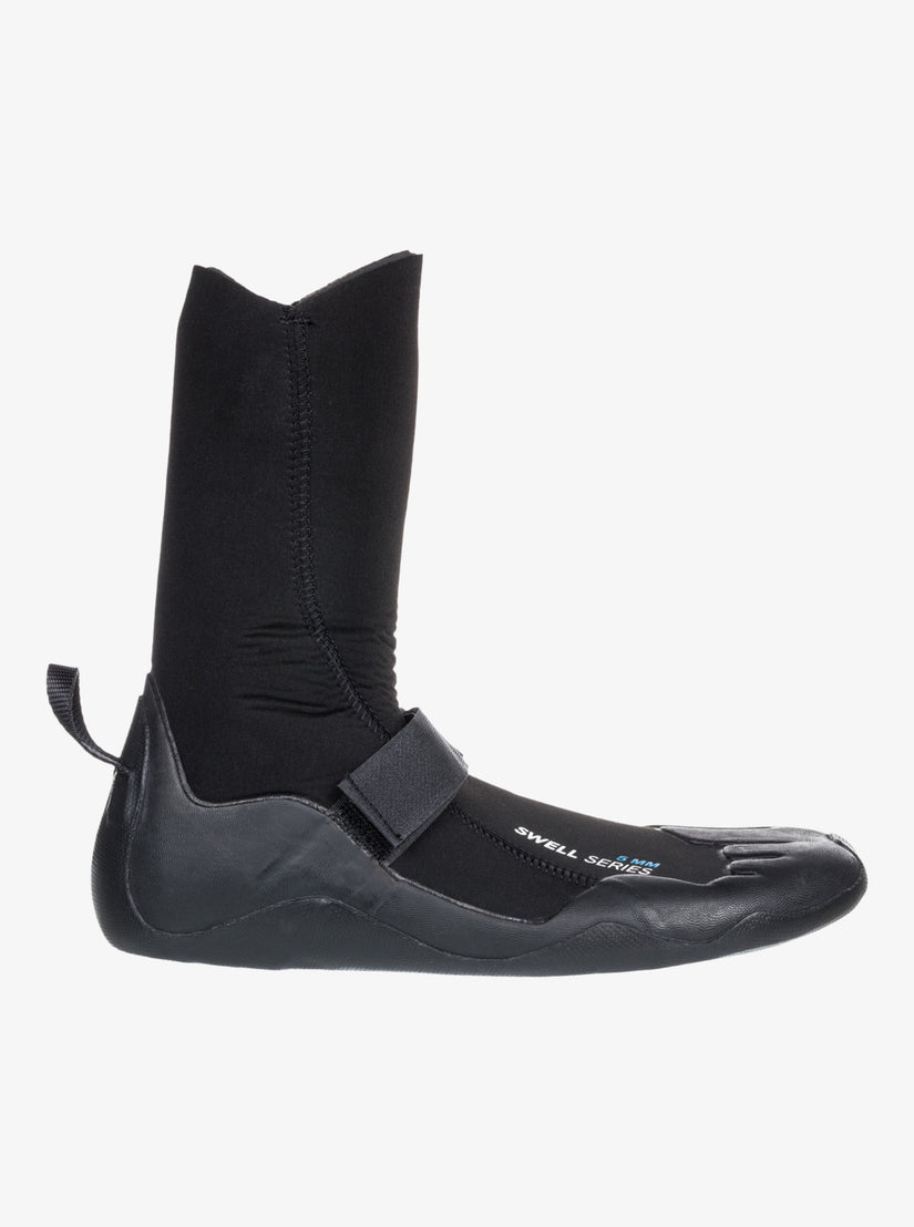 5mm Swell Round Toe Wetsuit Boots - True Black