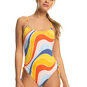 Palm Cruz One-Piece Swimsuit - Tiger Lily Cruz