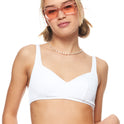 Roxy Love The Sun Ray Bikini Top - Bright White