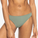 Beach Classics Moderate Bikini Bottoms - Agave Green