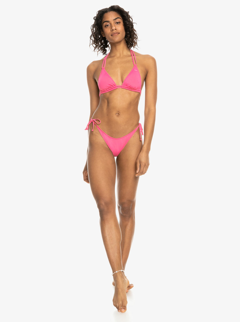 Beach Classics Cheeky Bikini Bottoms - Shocking Pink