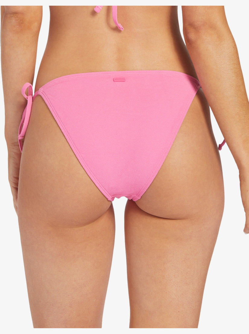 Hawaiian Heat Cheeky Bikini Bottoms - Shocking Pink