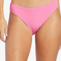 Hawaiian Heat Hipster Bikini Bottoms - Shocking Pink