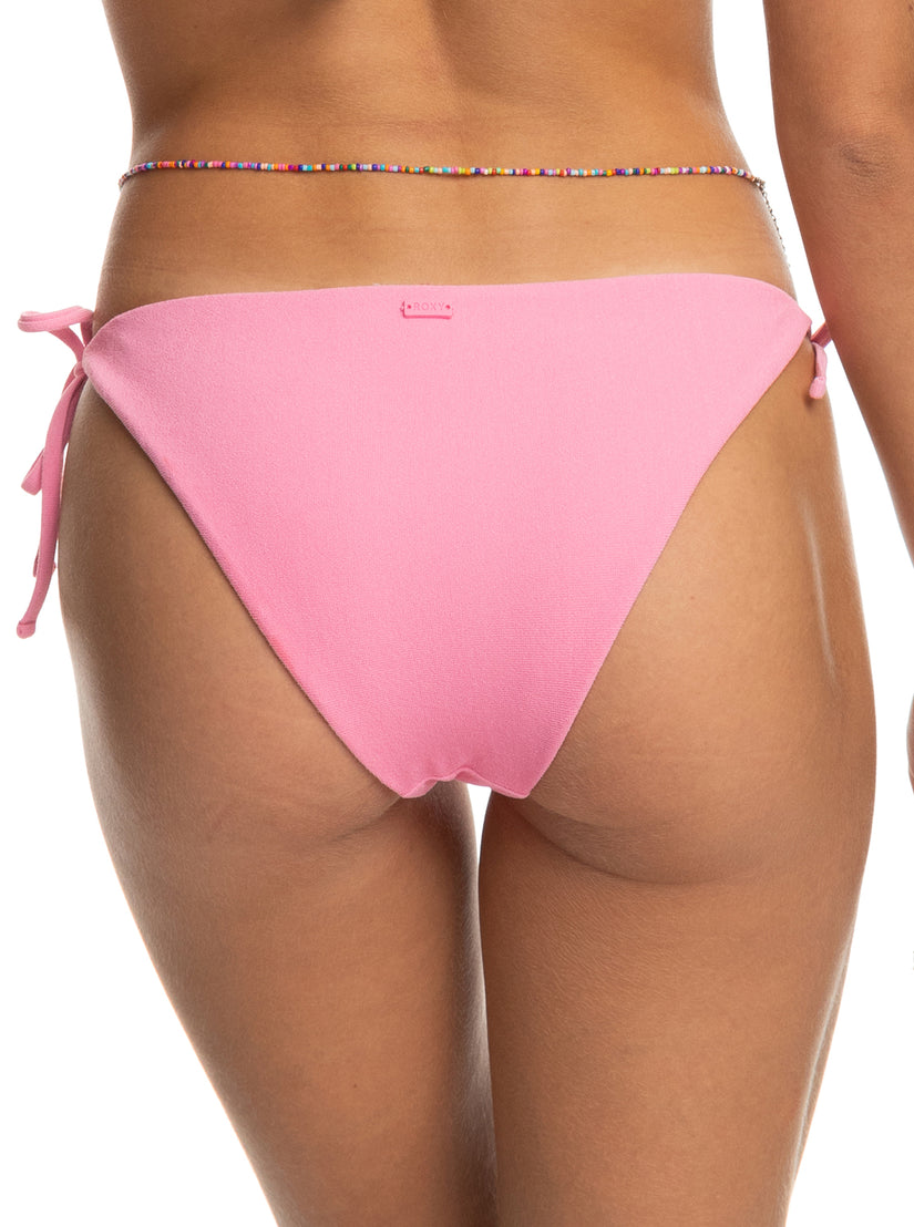 Sun Click Tie-Side Bikini Bottoms - Sachet Pink