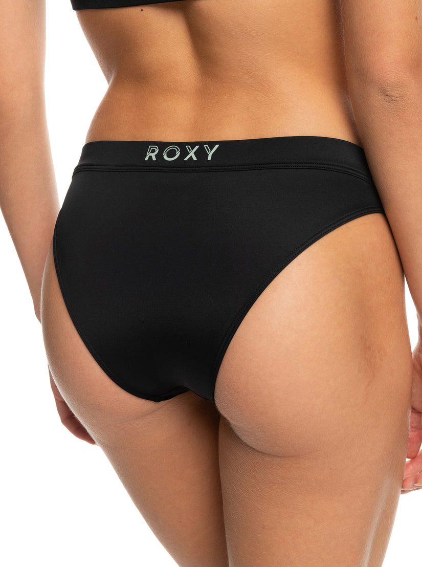 Roxy Active Bikini Bottoms - Anthracite