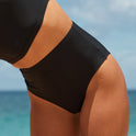 Roxy Pro The Up Surge Bikini Bottoms - Anthracite