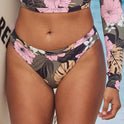 Roxy Pro Hipster Bikini Bottoms - Anthracite Classic Pro Surf
