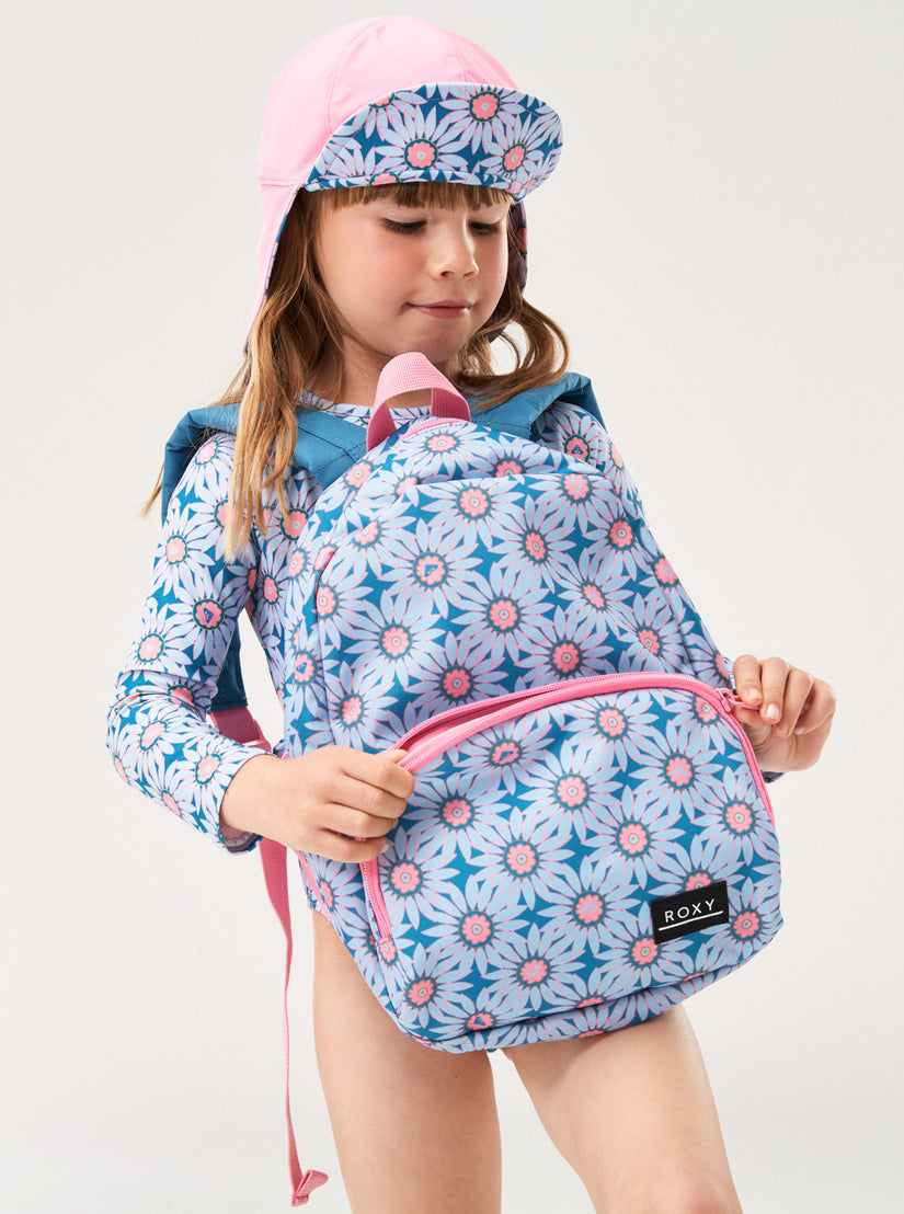 Girls 2-7 Always Core 8L Extra Small Backpack - Crystal Teal Sol Flower