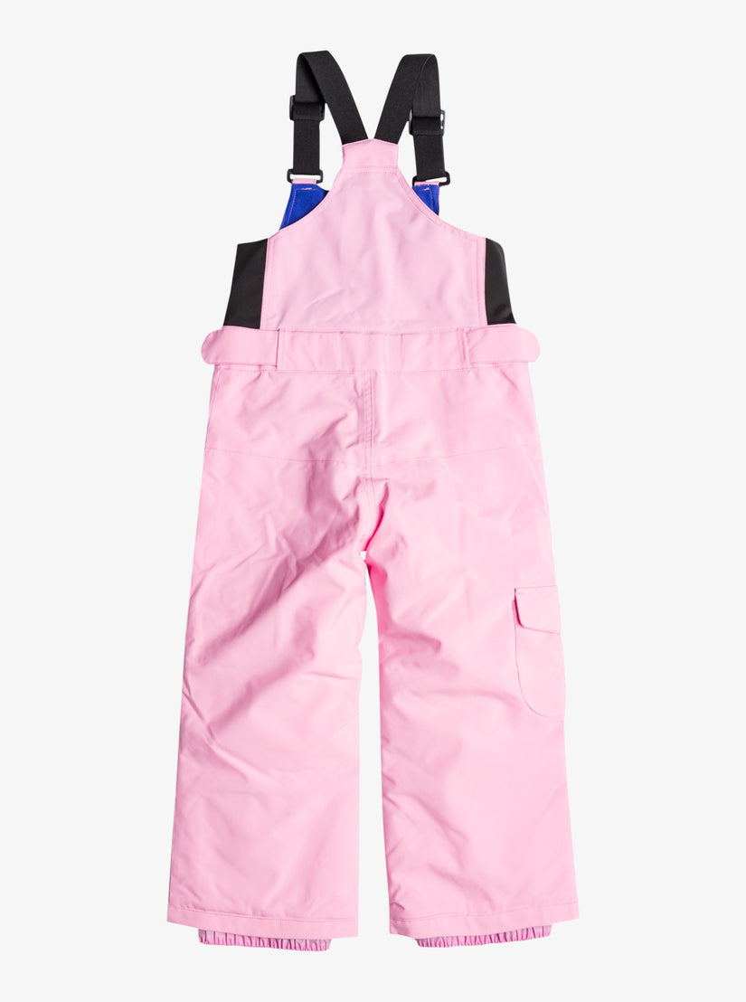 Girls 2-7 Lola Technical Snow Bib Pants - Pink Frosting