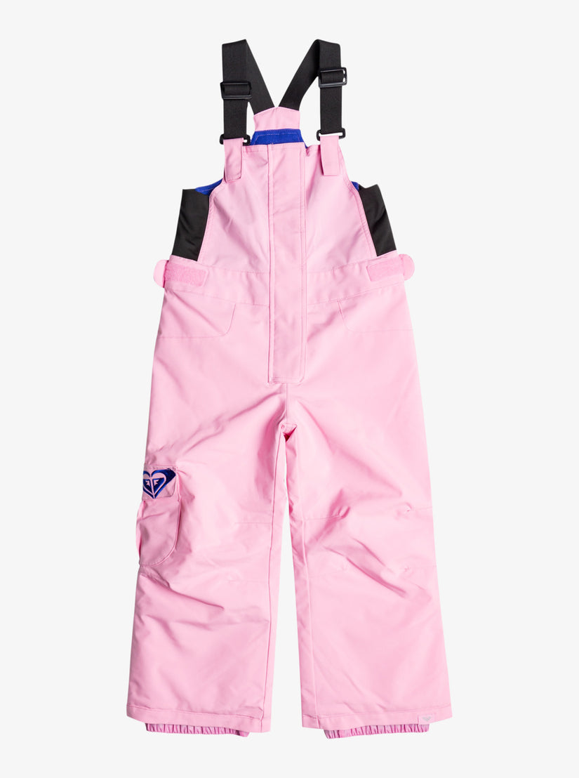 Girls 2-7 Lola Technical Snow Bib Pants - Pink Frosting