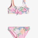 Girls 2-7 Tiny Flower Bralette Set Bikini Set - Ultramarine Teenie Flower